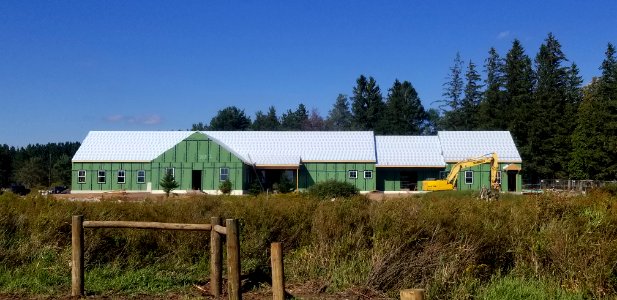 Canaan Valley NWR View of back of new facility