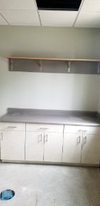 Canaan Valley National Wildlife Refuge Cabinets in mudroom