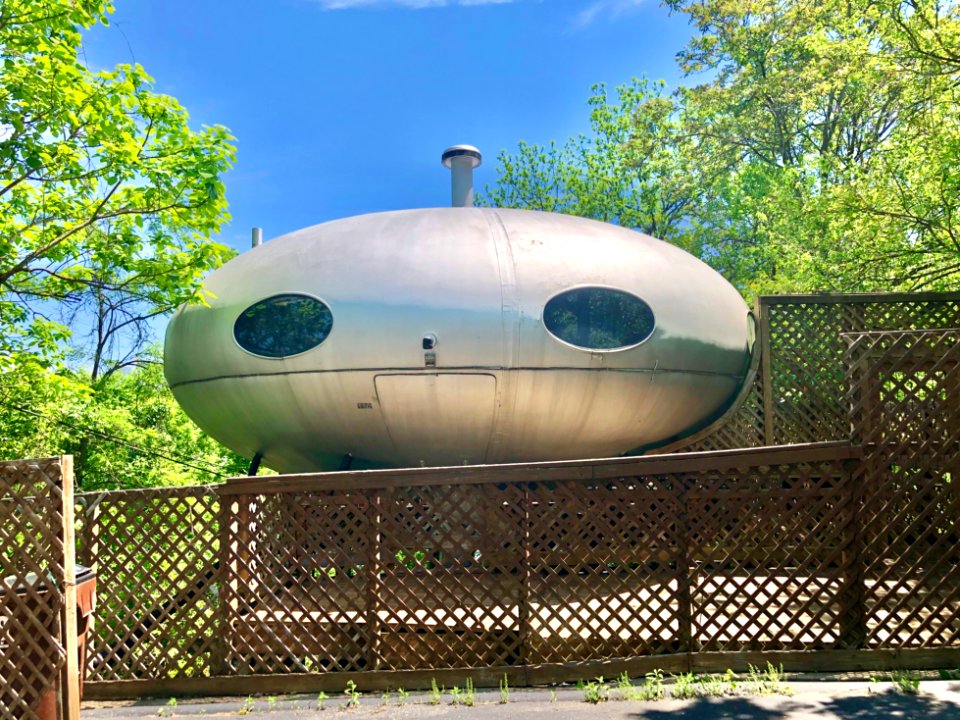 The UFO House, Wright Street, Botany Hills, Covington, KY
