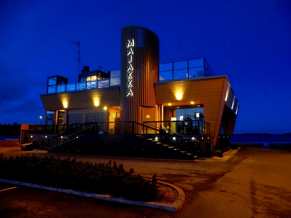 Nokkalan Majakka by night