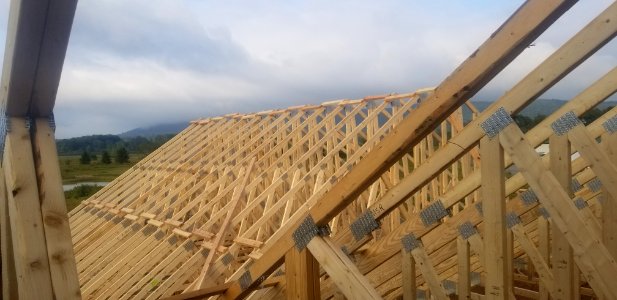 Canaan Valley NWR Roof over private offices