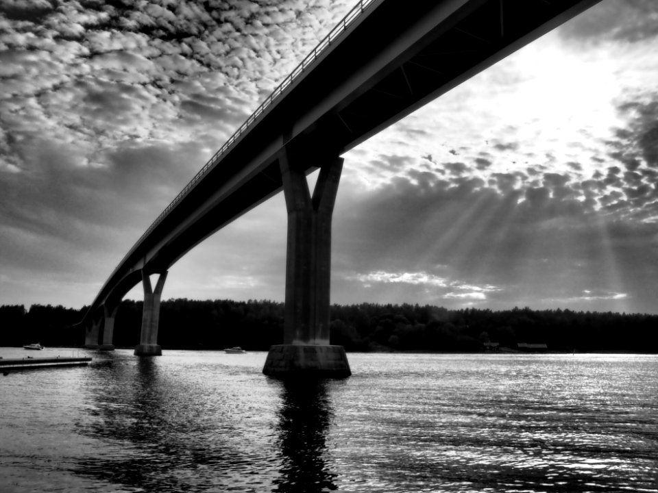 Bridge over untroubled water, Örö, Western Finland