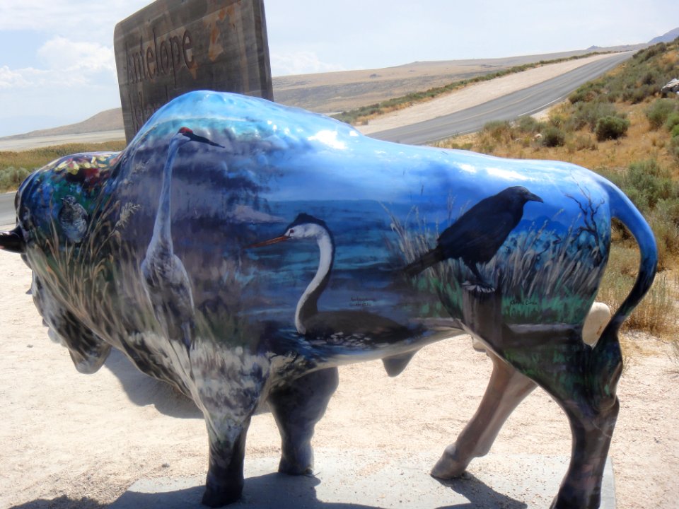 Antelope Island Statue