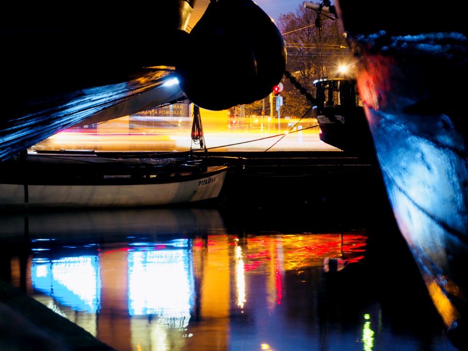 Night shift, Helsinki Market Square