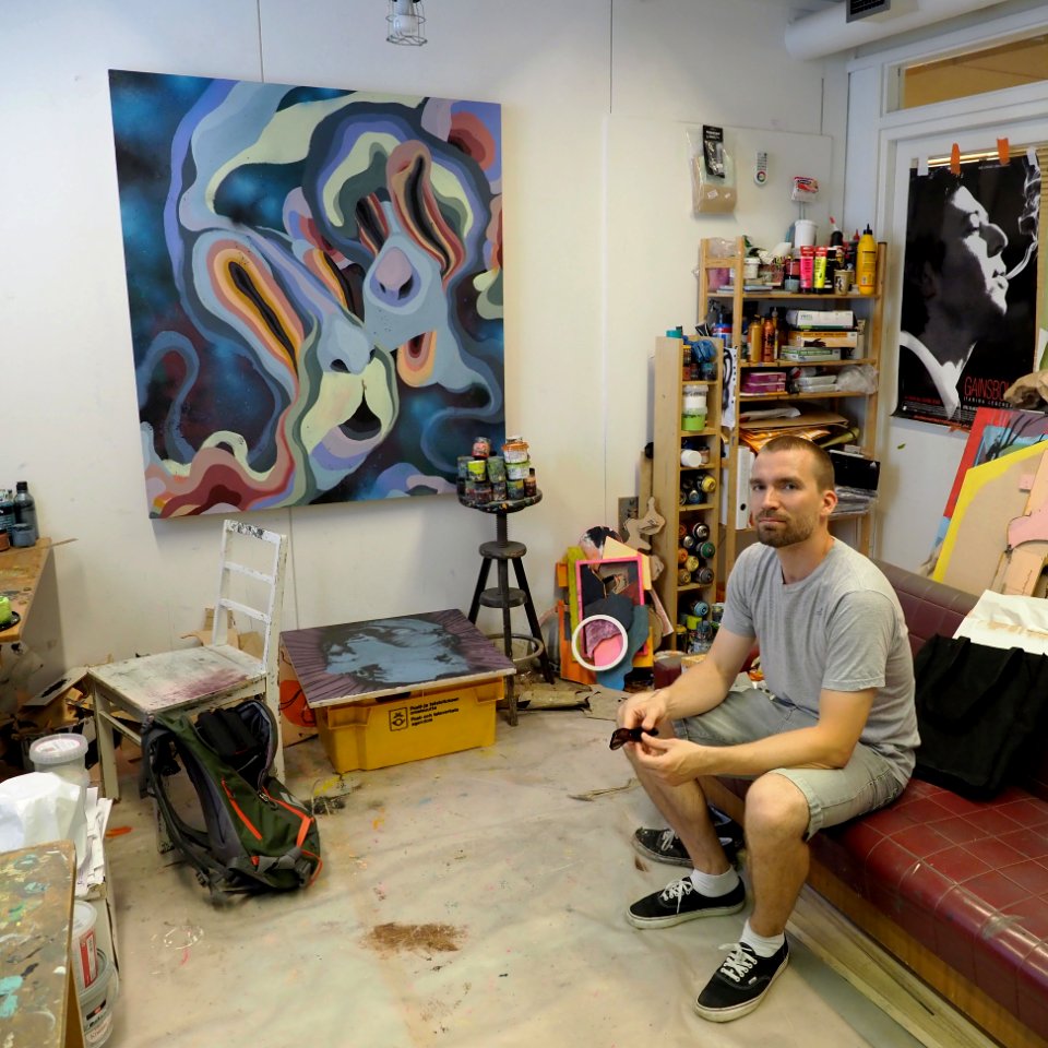Painter/sculptor Jukka Peltosaari