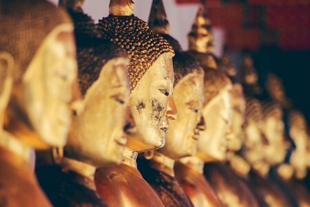 Asia religion wooden