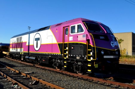 MBTA New Pilot Locomotive, October 2013