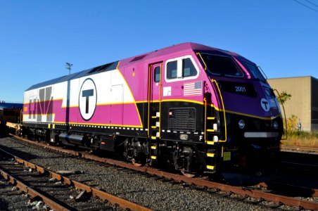 MBTA New Pilot Locomotive, October 2013 photo