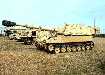 SC Guard Prepares Static Display For Change of Command Ceremony