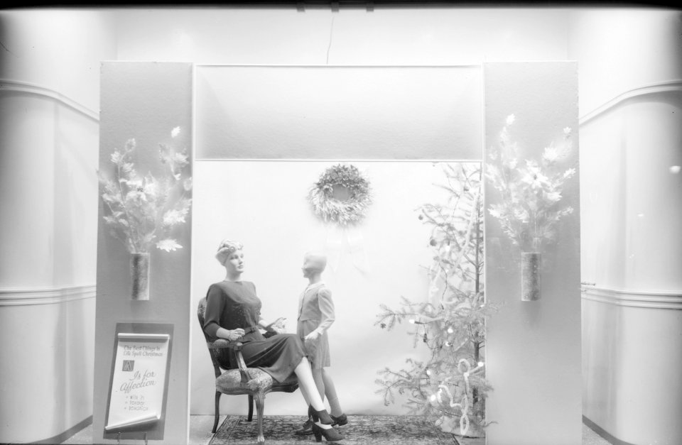 Hudson's Bay windows, Christmas 1943