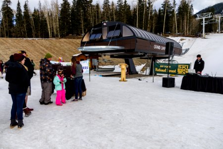 Arizona Snowbowl Grand Canyon Express Ski Lift Opening Celebration