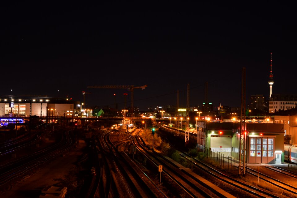 Railway system berlin fernsehtrum