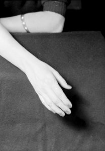 J.J. Gibbons - hand and milk bottle