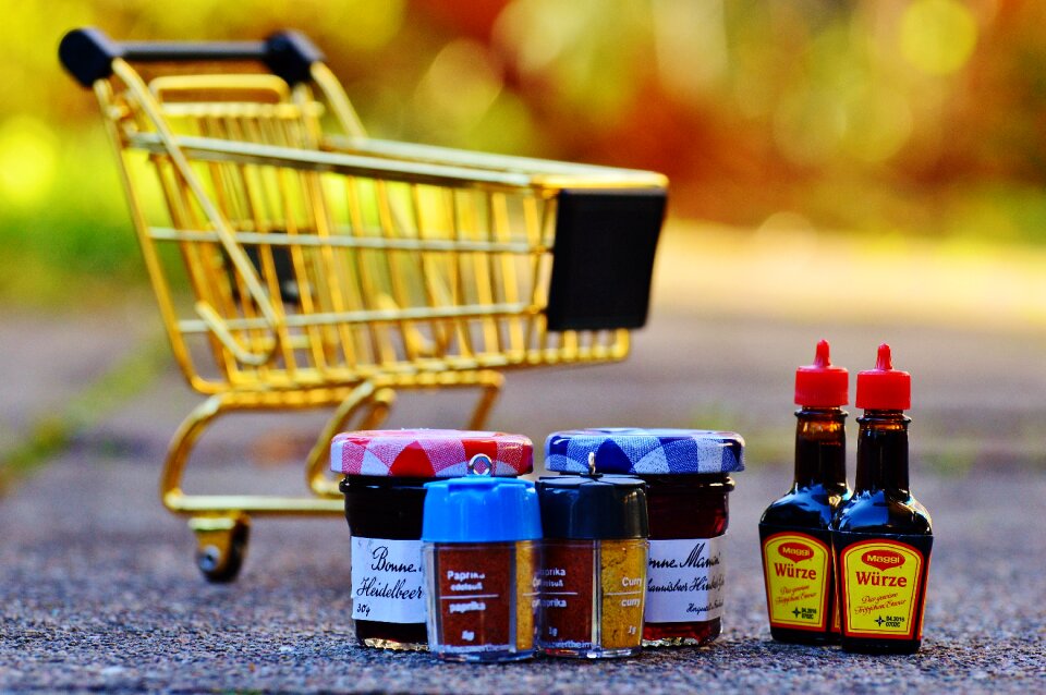 Candy trolley shopping list