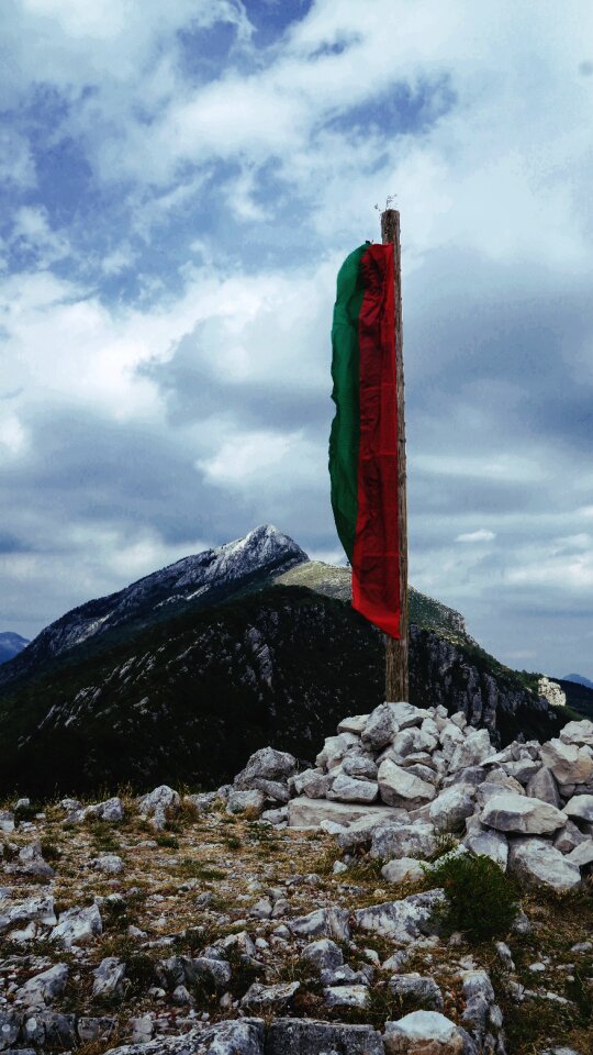 Spiritual mountain top peak