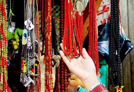 Jewelry fashion colorful