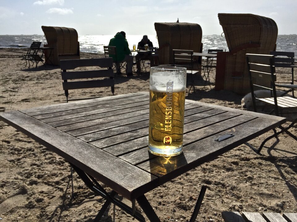 Föhr beach wadden sea