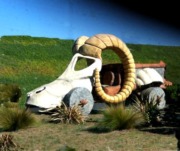 Flintstone Era Dually Pickup Truck