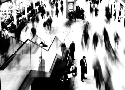 St. Pancras standing still. photo