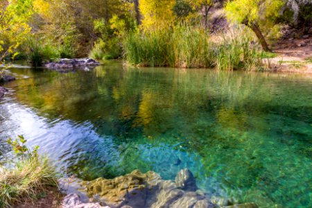 Tonto Bench on Fossil Creek (November 14, 2017)