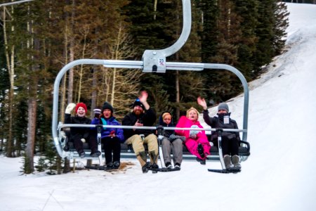 Arizona Snowbowl Grand Canyon Express Ski Lift Opening Celebration
