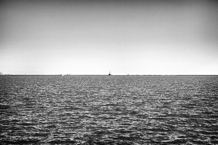 Boats horizon sky