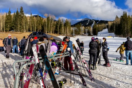 Arizona Snowbowl Grand Canyon Express Ski Lift Opening Celebration