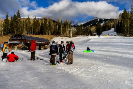 Arizona Snowbowl Grand Canyon Express Ski Lift Opening Celebration