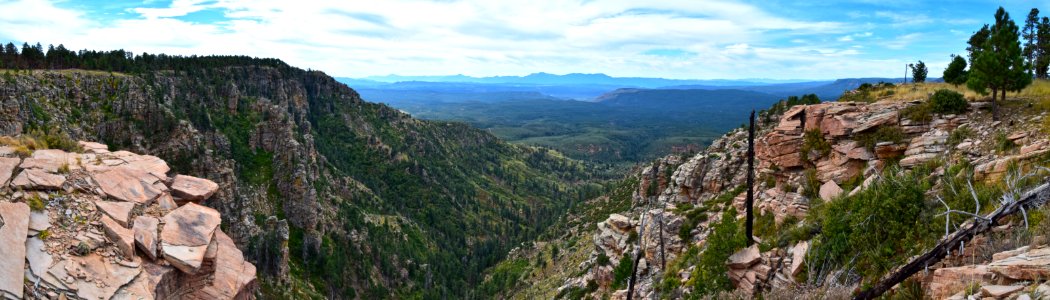 Mogollon Rim Panorama photo