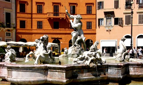 Piazza Navona: another fountain photo