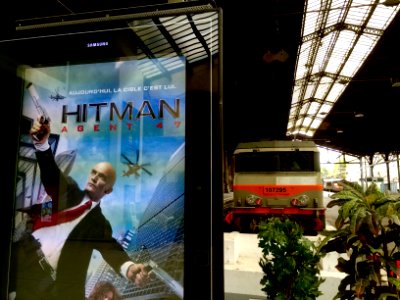 7295 on the blocks with 'Hitman 47' at Paris Austerlitz 25/08/2015