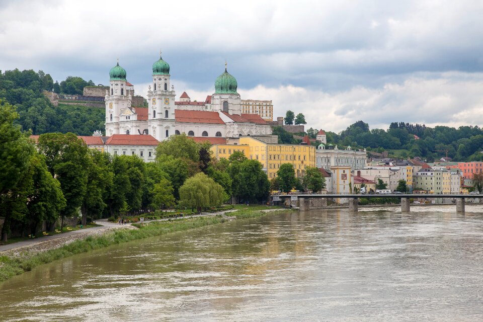 Historic center passau danube