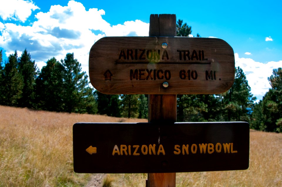 Arizona Trail-Aspen Loop Trail Junction