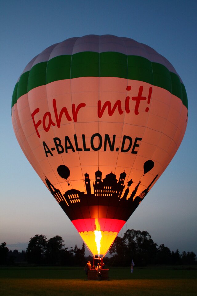 Hot air balloon rides ballooning augsburg