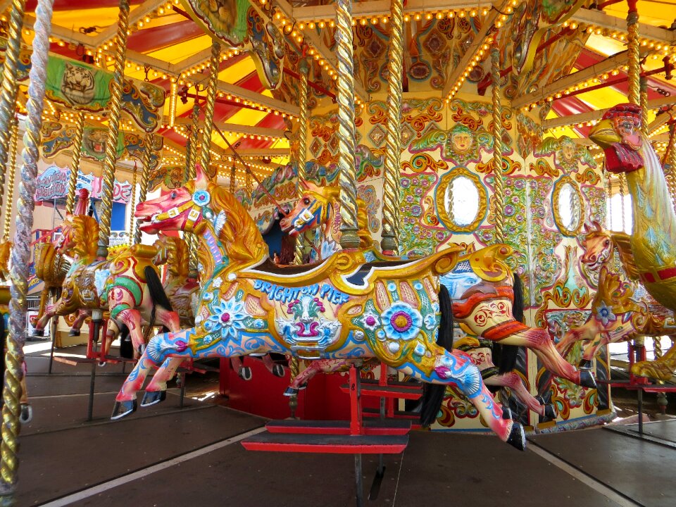 Brighton pier amusement
