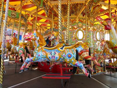 Brighton pier amusement photo