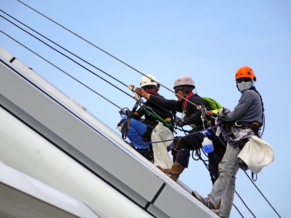 Security climbing equipment photo