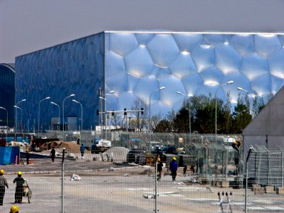 Swimming stadium (Water cube)