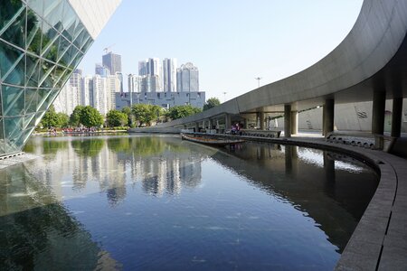 Building water pond photo