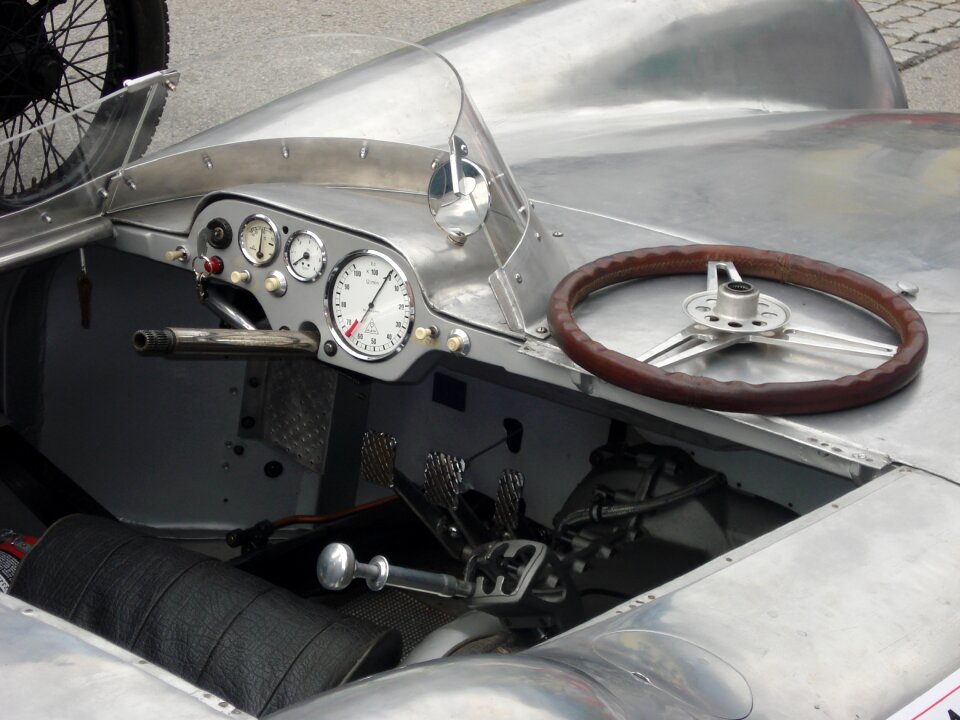 Classic automotive dashboard