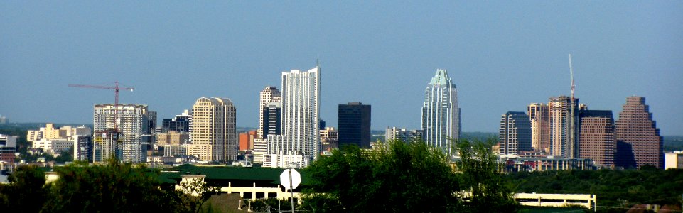 Downtown from the Mall photo