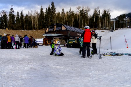 Arizona Snowbowl Grand Canyon Express Ski Lift Opening Celebration
