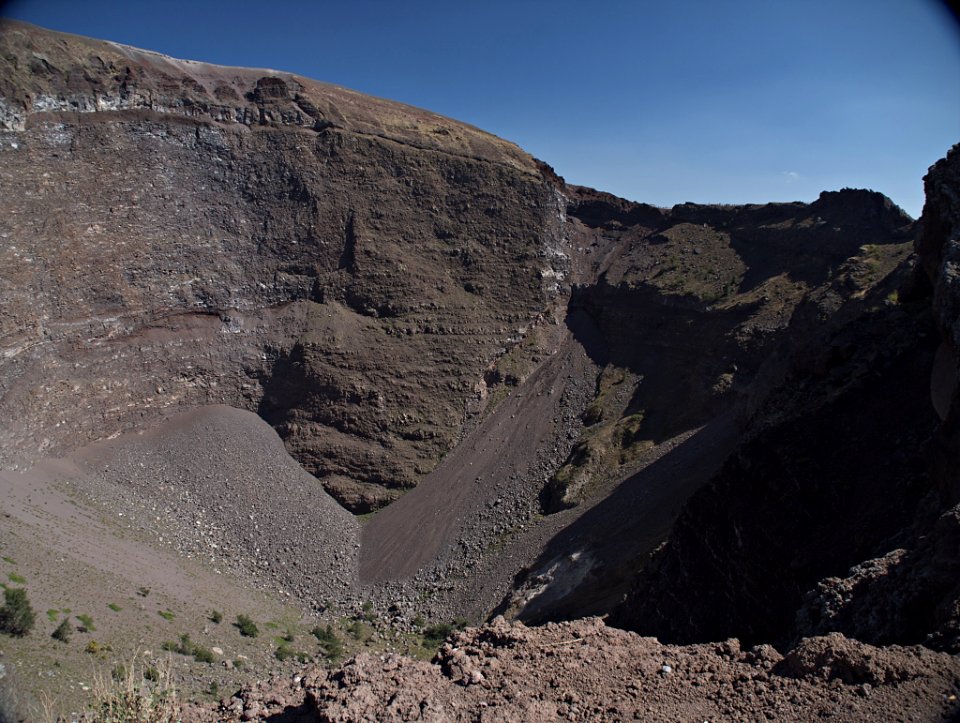 Crater, Mt Vesuvius