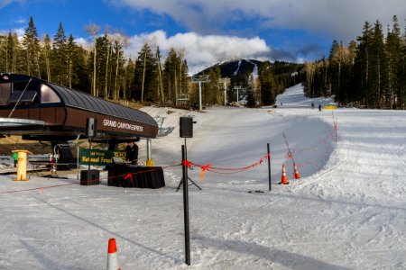 Arizona Snowbowl Grand Canyon Express Ski Lift Opening Celebration