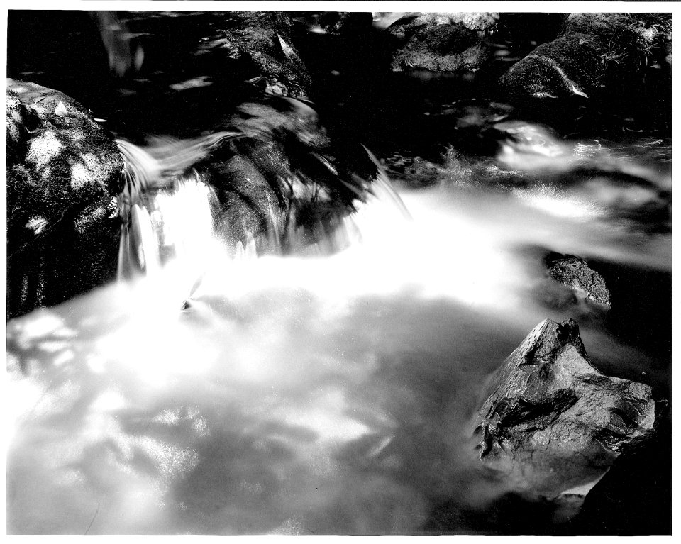 Cascading water