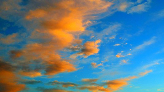 Orange and Blue at Dusk