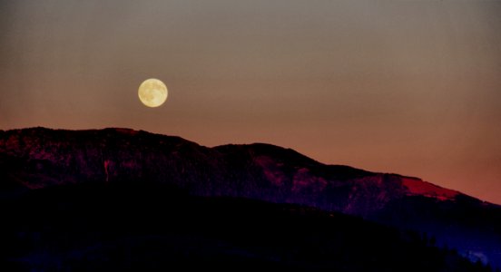 Blue Moon in the Blue Hills