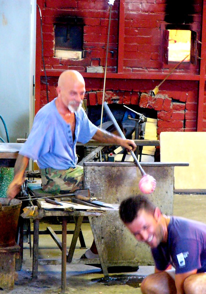 Murano glass artisans