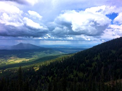 Storm over Kendrick Mountain