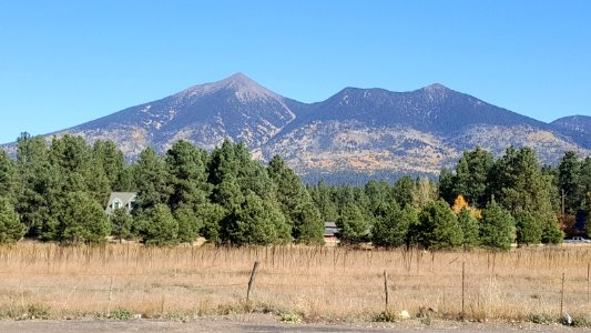 South side of San Francisco Peaks (October 10, 2017)